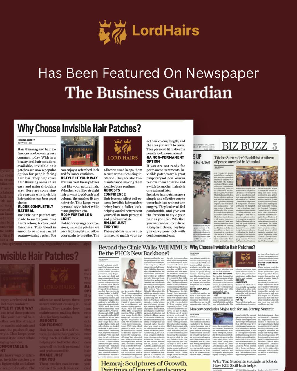 LordHairs Featured on The Business Guardian